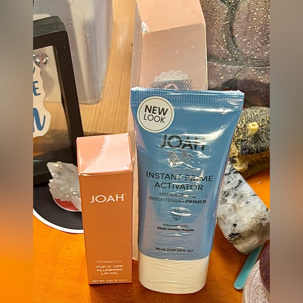 **SOLD** J.O.A.H BUNDLE! Blue Prime and Plumping Lip Oil in Prosecco! - Picture 3 of 5